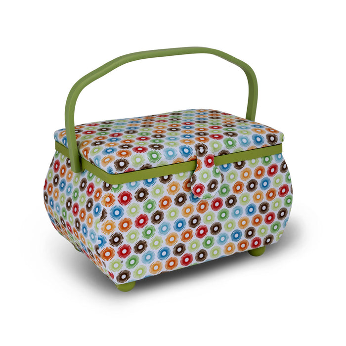 Curved Sewing Basket, Large