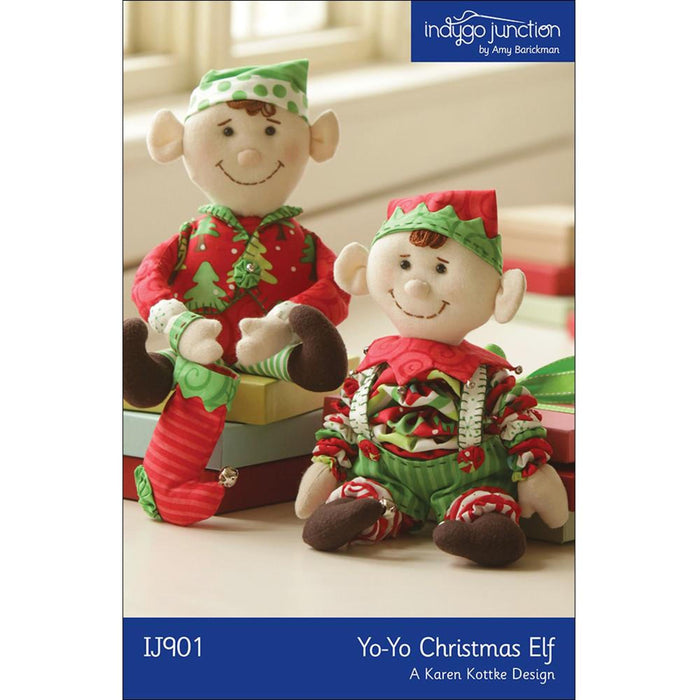 Yo-Yo Christmas Elf Pattern, Shippable