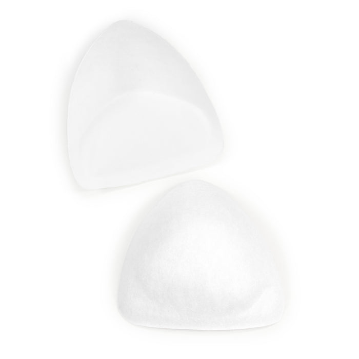 Push-Up Bra Cups, White, C/D Cup