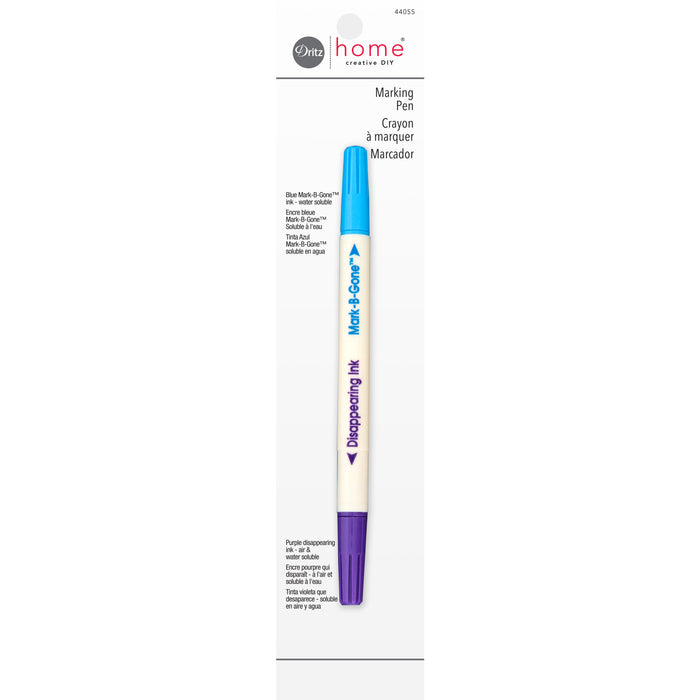 Dual Marking Fabric Pen, Soluble Ink