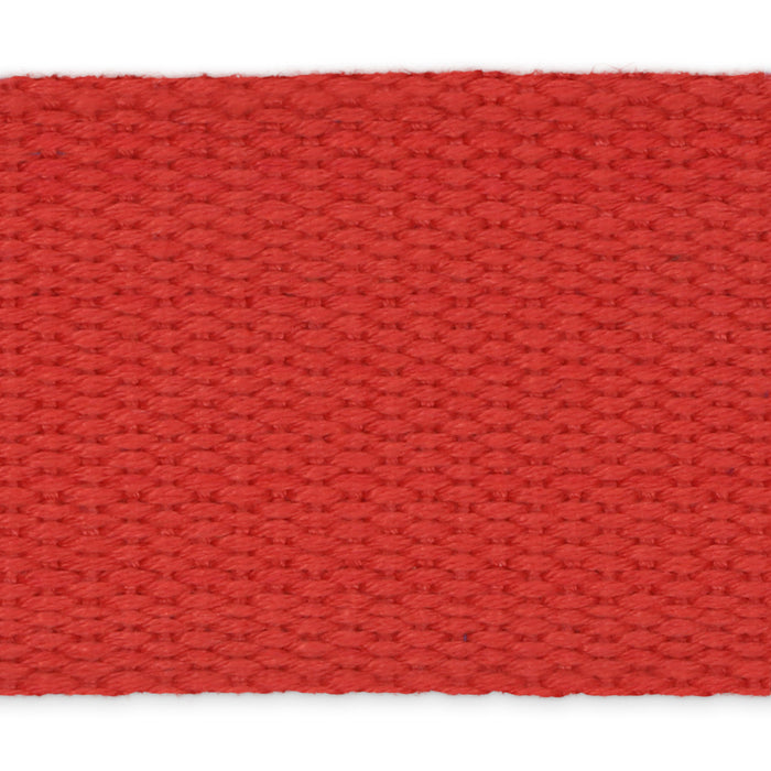 1-1/2" Polyester Belting & Strapping, Red, 2 yd