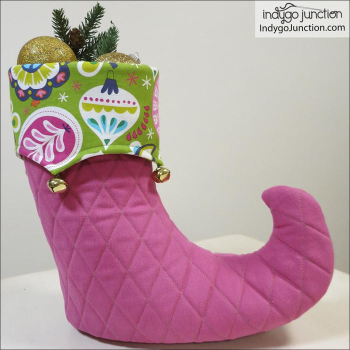 Elf Loot Boot Pattern, Shippable