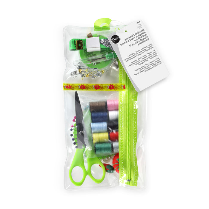 Sewing & Repair Kit, Assorted Colors