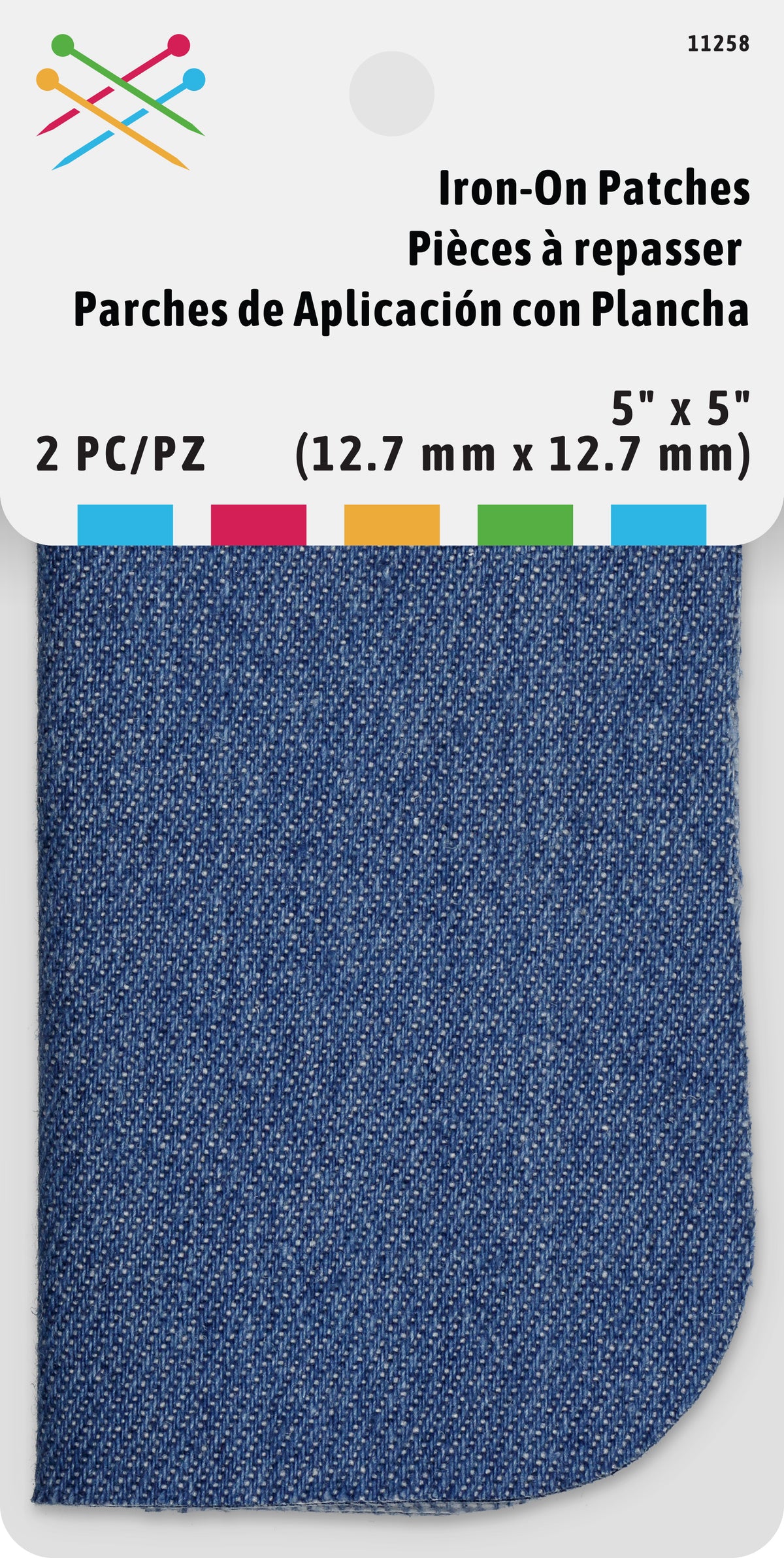 Prym 4x2 Patches Mini (zum Aufbügeln) 6 X 8 Cm Jeans/CO, 4,05