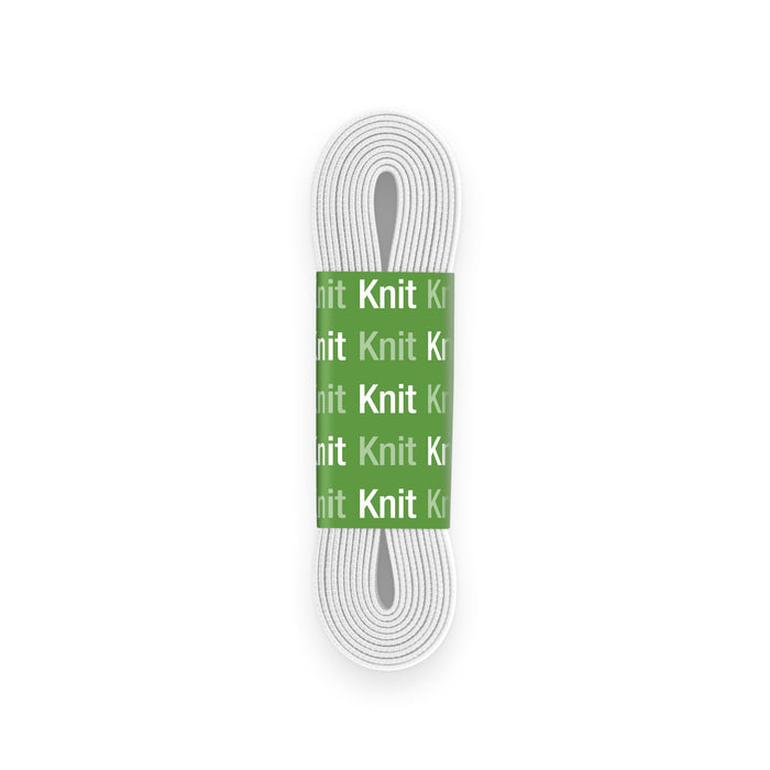 3/8" Knit Non-Roll Elastic, White, 2 yd