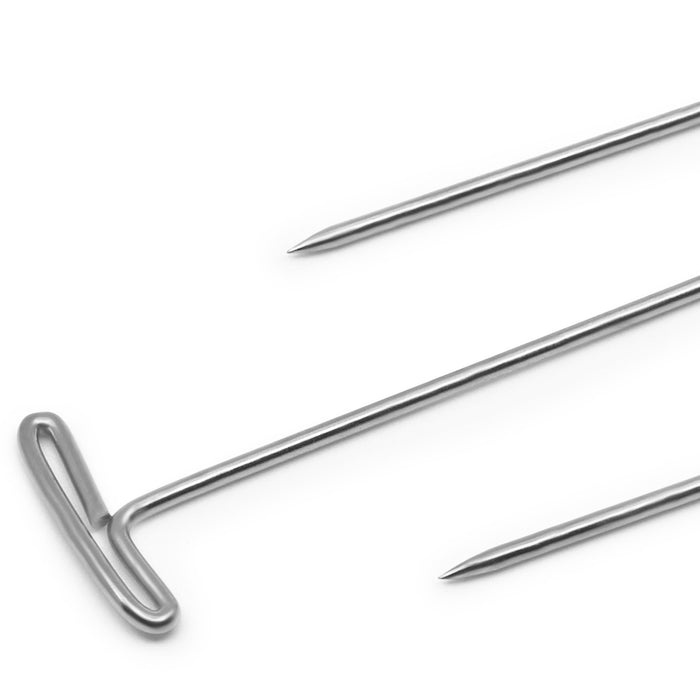 1-1/2" T-Pins, Nickel, 35 pc