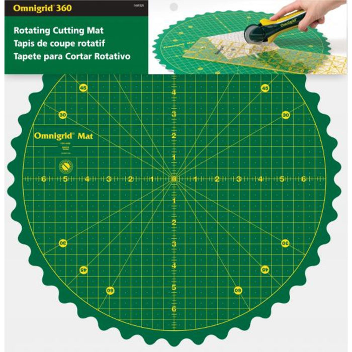 360 Rotating Cutting Mat, 14"