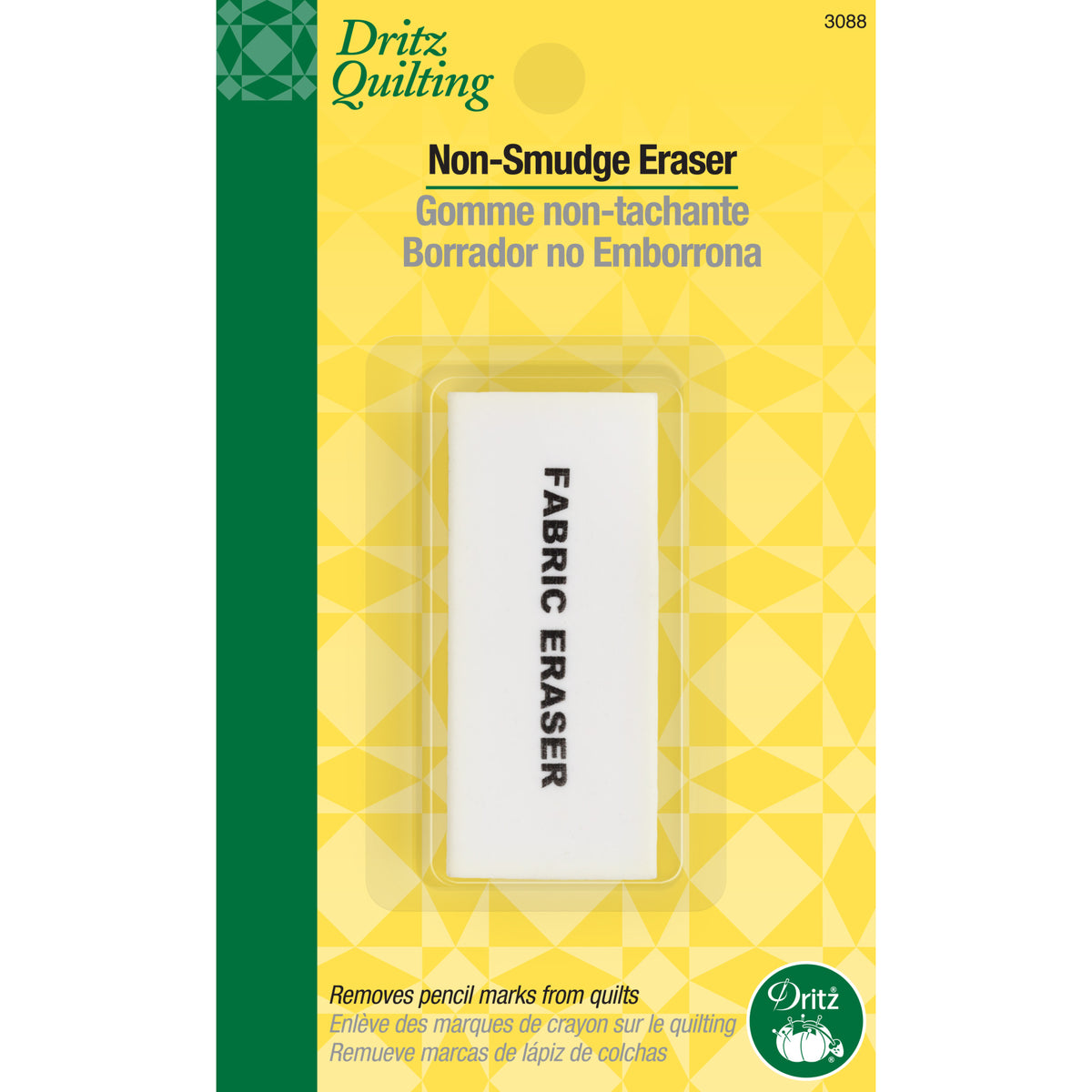 NonSmudge Fabric Pencil Eraser, White — Prym Consumer USA Inc.
