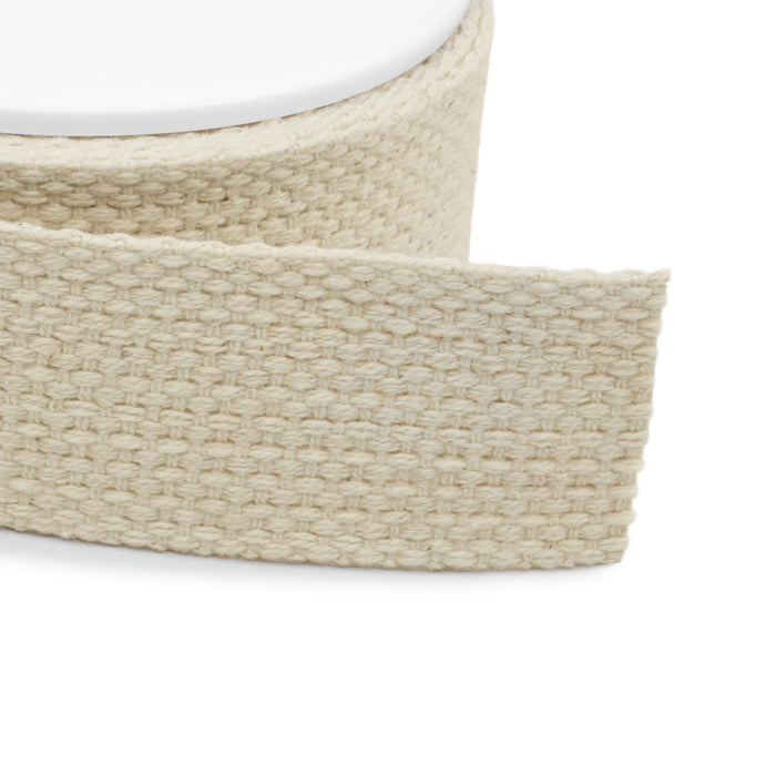 1-1/4" Cotton Belting & Strapping, Natural, 15 yd