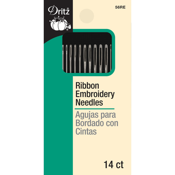 Ribbon Embroidery Hand Needles, 14 pc