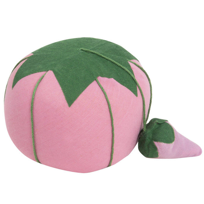 Extra-Large Tomato Pin Cushion with Strawberry Emery, Assorted Colors