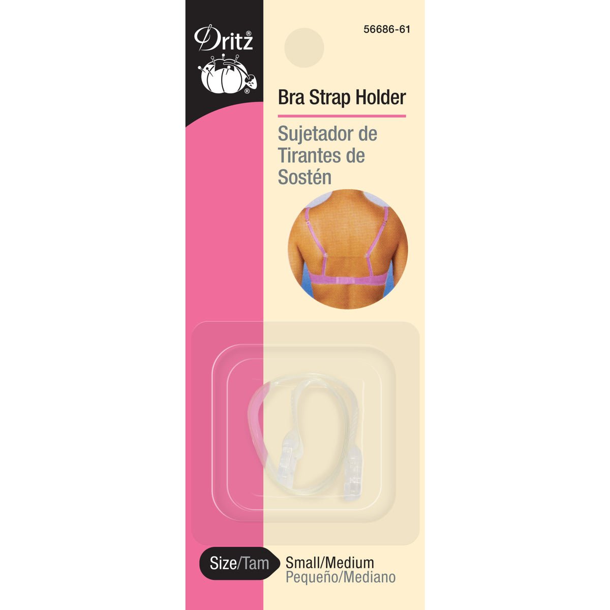 Bra Strap Holder, Small/Medium, Clear — Prym Consumer USA Inc.