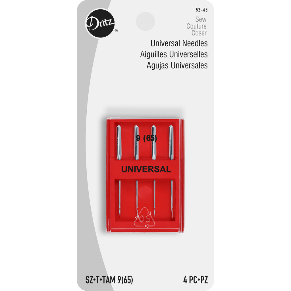 Universal Machine Needles, Size 9 (65), 4 pc — Prym Consumer USA Inc.