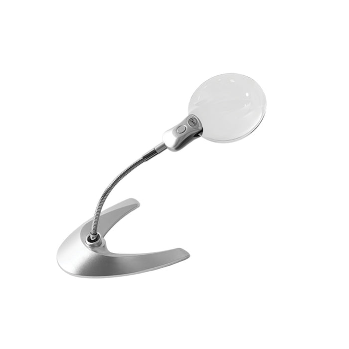Flexible Tabletop LED Magnifier