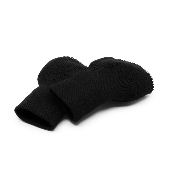 Knitted Cuffs, Adult Size, 2 Count, Black