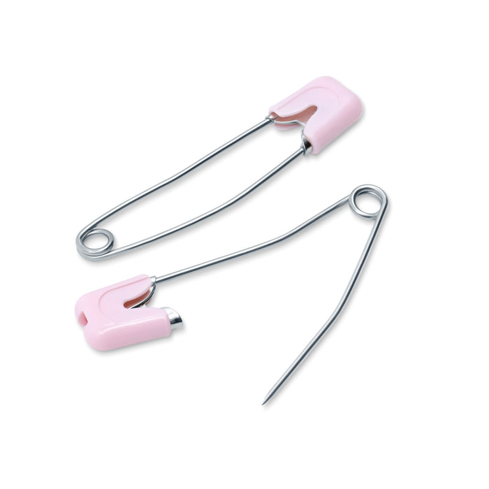 Pastel Baby-Safe Diaper Pins, 4 Count, Assorted Colors