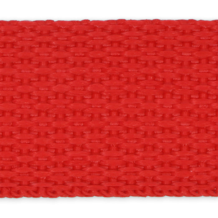 1" Polypro Belting & Strapping, Red, 15 yd