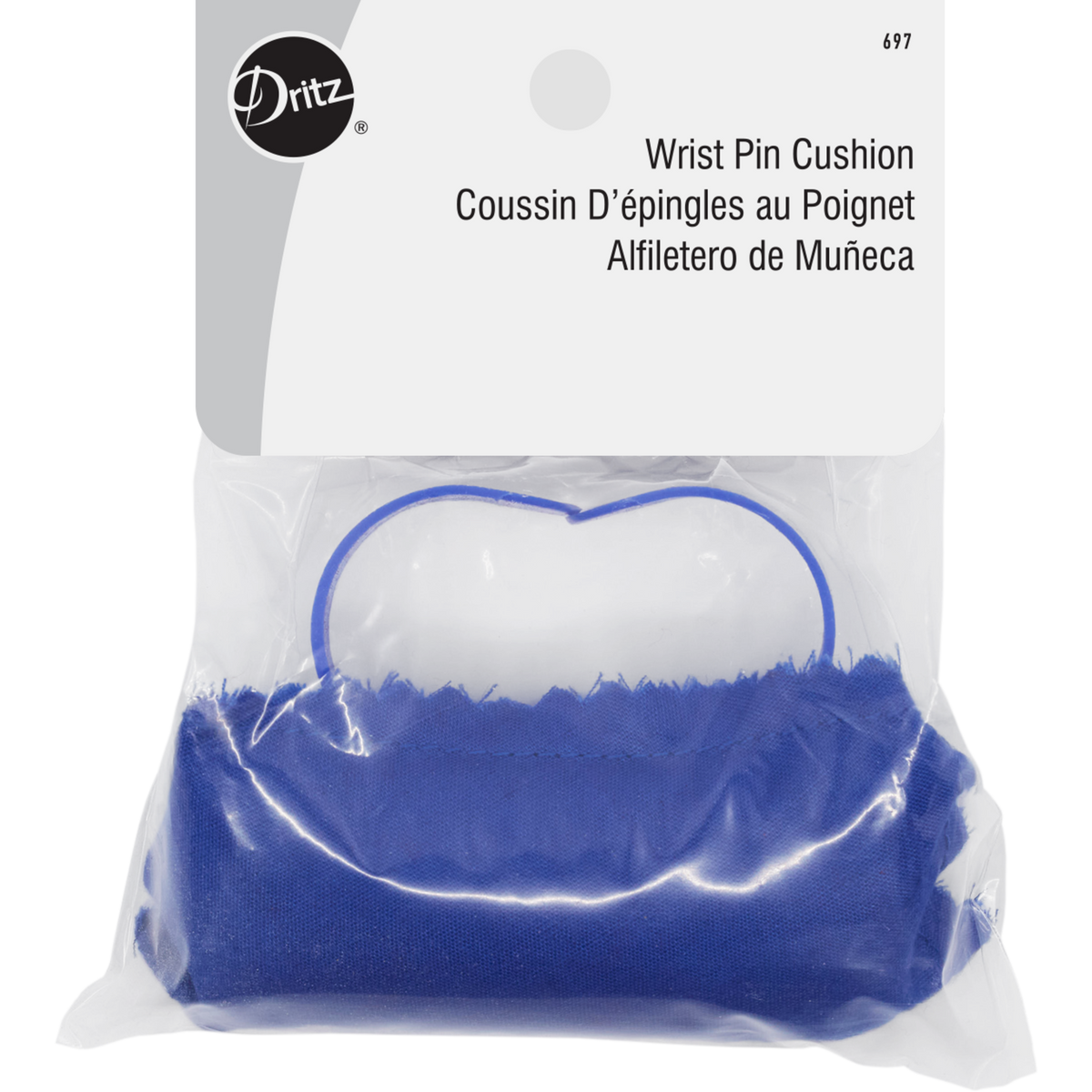 Wrist Pin Cushion with Adjustable Strap, Assorted Colors — Prym