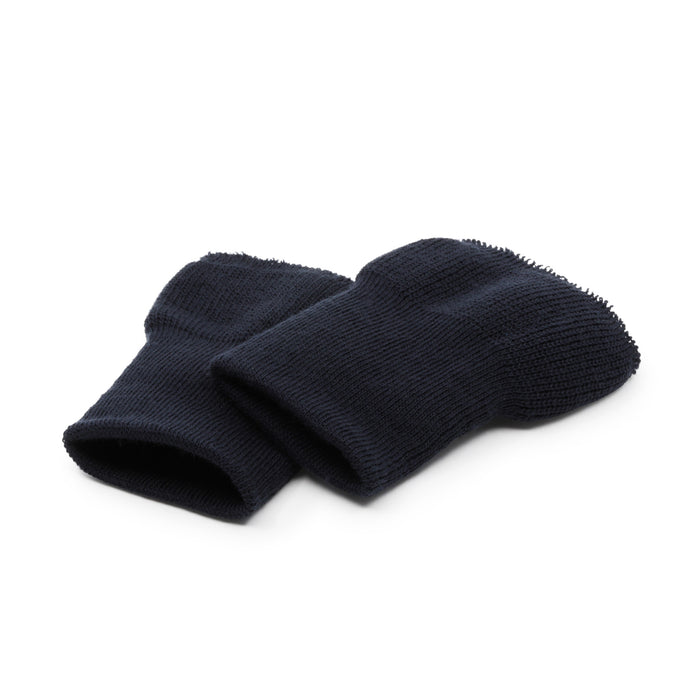 Knitted Cuffs, Navy Blue, 2 pc