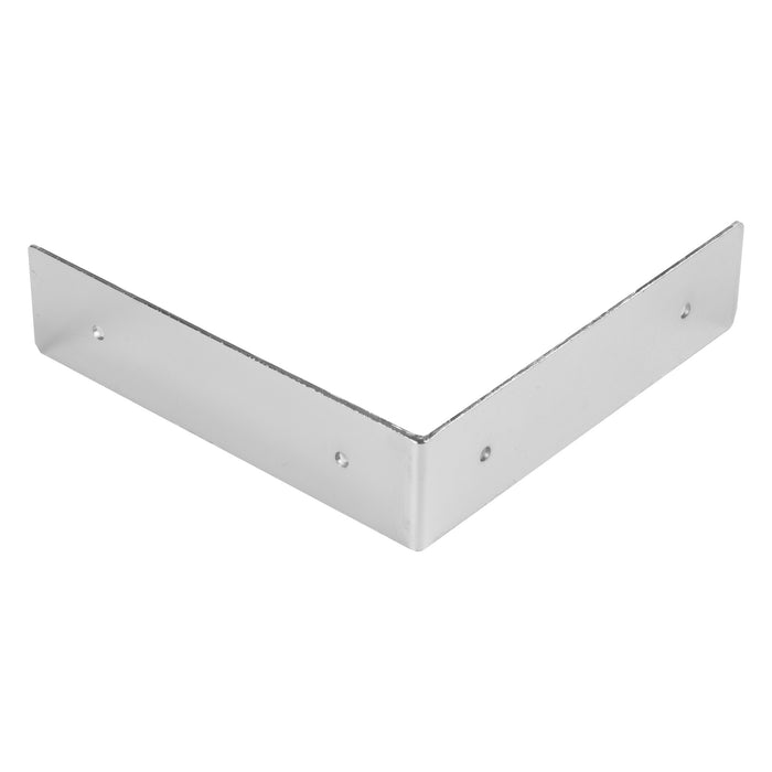 Smooth Right Angle Corners, Large, Nickel, 4 pc