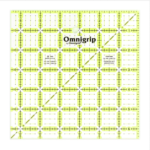 Omnigrid® Non Slip Quilter's Ruler, 10.5 x 10.5