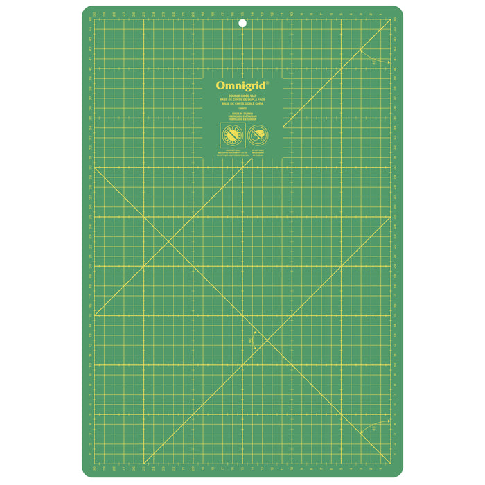 Double Sided Cutting Mat, 12" x 18"
