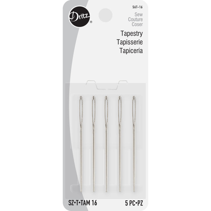 Tapestry Hand Needles, Size 16, 5 pc