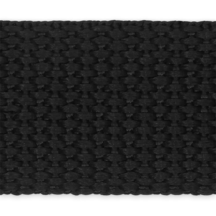 1" Polypro Belting & Strapping, Black, 60" Long