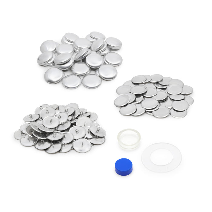 1-1/8" Craft Cover Buttons & Tools, 48 Sets