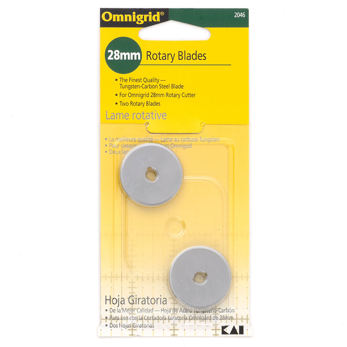 Rotary Replacement Blades 2-Pack, 28 mm