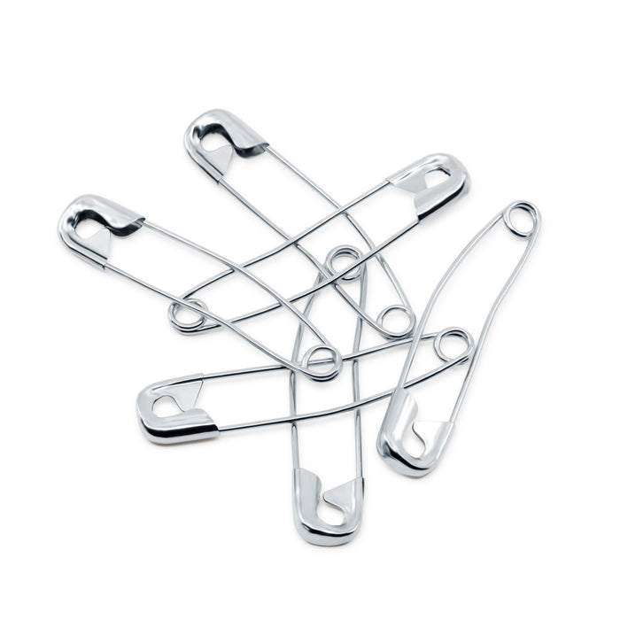2" Curved Basting Pins, Nickel, 40 pc