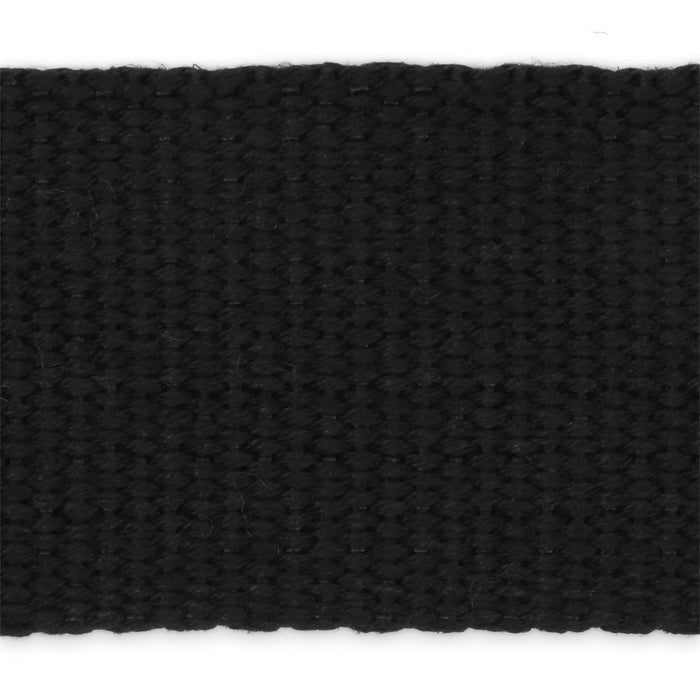1-1/2" Polyester Belting & Strapping, Black, 2 yd