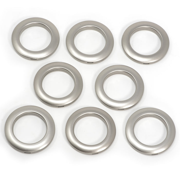 1-9/16" Curtain Grommets, Pewter, 8 Sets