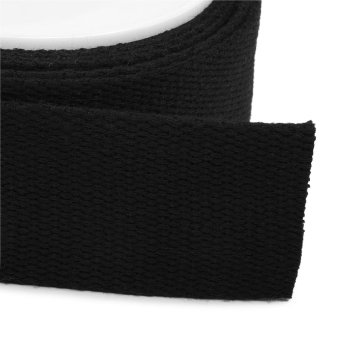 1-1/2" Polyester Belting & Strapping, Black, 15 yd