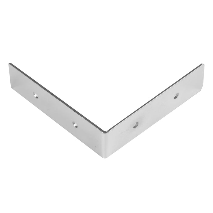 Smooth Right Angle Corners, Small, Nickel, 4 pc